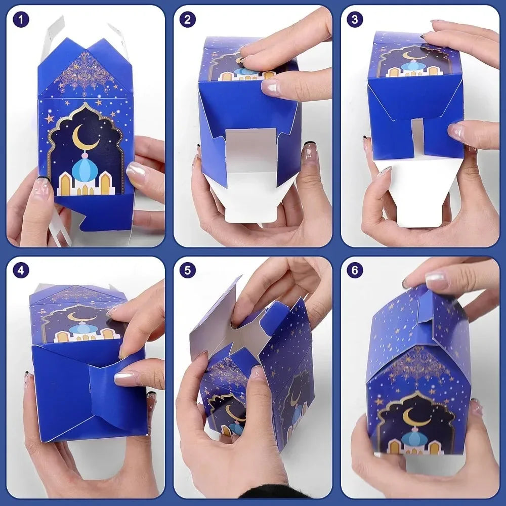 Calendrier Ramadan vintage 30 pièces - Style mosquée