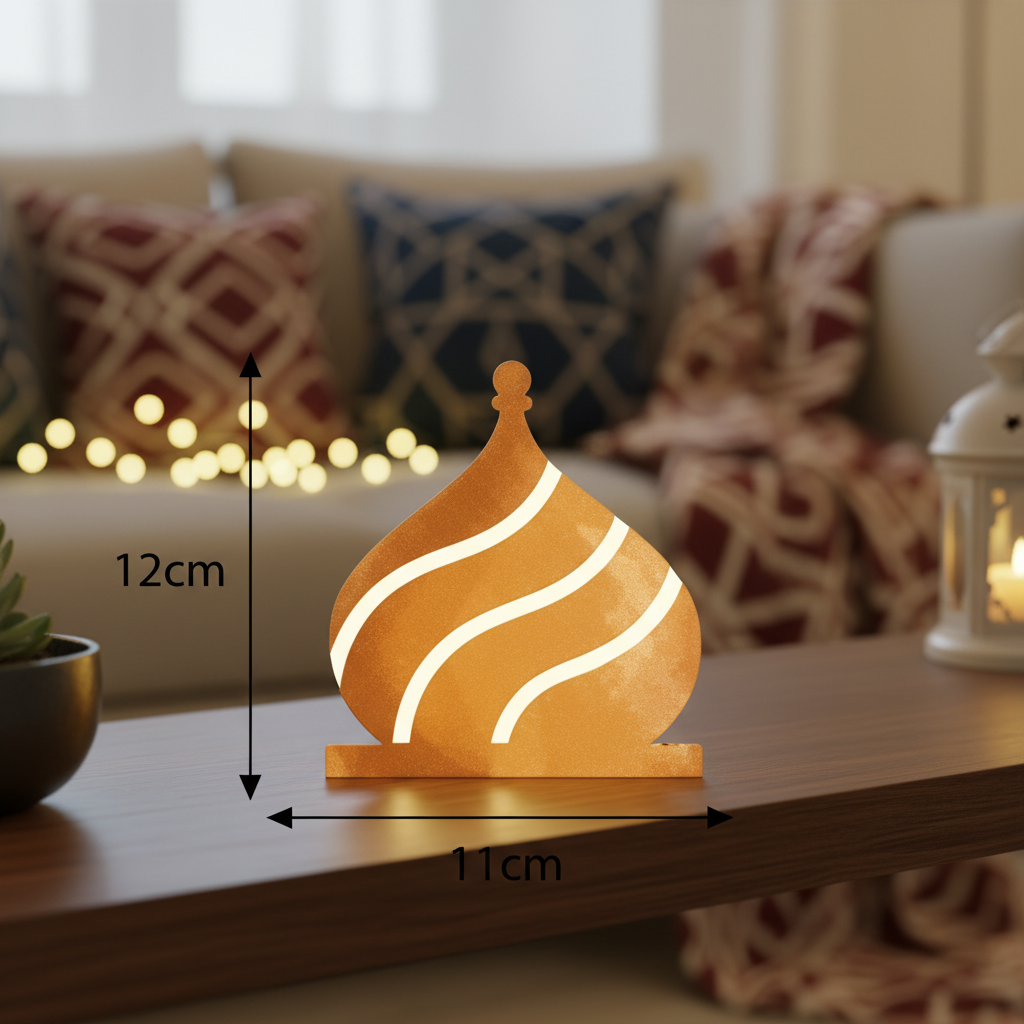 Calendrier Ramadan vintage 30 pièces - Style mosquée